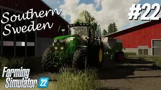|Singelplayer On Southern Sweden |Baling| Ep:22| Fs22
