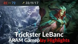 LeBanc Gameplay Highlight | ARAM | 2 Quadra Kills