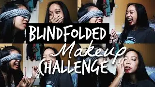 Blindfolded Makeup Challenge! ft. Aileen