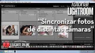 Sincronizar fotos de multiples cámaras en Lightroom
