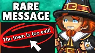 If you see this rare message, run away fast...