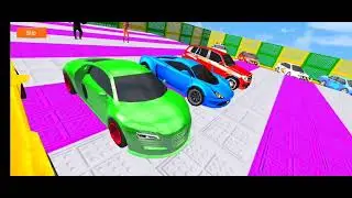 Ramp Car Stunts Racing Simulator / Impossible Mega Tracks 3D / Android & ios Gameplay