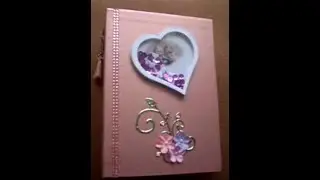 Wedding mini-album with envelopes