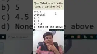 Python MCQ Explained Fast | Python Shorts for Quick Learning #infytqmcq #infytq  #pythonprogramming