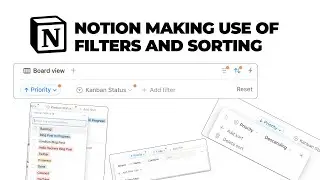 Notion - Filters and Sorting
