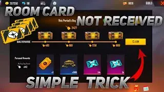 Freefire custom room card not received how to claim room card simple trick in Tamil