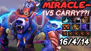 🐻 Miracle- Ursa Carry | Who Can Stop Him?! | Dota 2 7.38c Patch