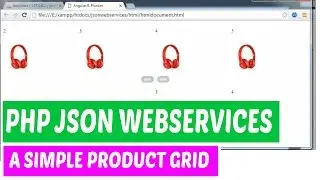 Create a product grid using PHP JSON data PART 1