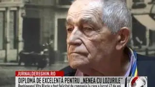DIPLOMĂ DE EXCELENŢĂ PENTRU „NENEA CU LOZURILE” (2017 05 22)