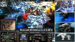 WarcraftIII defense v.2.3.4 - Victory in surprise with Samurai Tiger and Acient Dyad