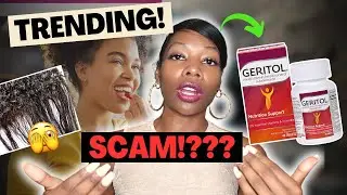 GERITOL - For Hair Growth?? WTF Is In The FORMULA And What Does The SCIENCE SAY?