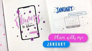January 2021 | Plan With Me | 2021 Bullet Journal Setup