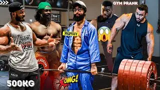Anatoly vs Bodybuilder DEADLIFT GYM PRANK 500 Kg | Anatoly Gym Prank😳