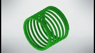 Создание модели и чертежа пружины в T-Flex CAD. Вставка адаптивной пружины в сборку.