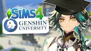 I SENT MY GENSHIN IMPACT SIMS TO COLLEGE?! 🎓 Genshin University