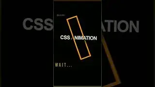 Animation ✨ using HTML & CSS + code | CSS tutorial | vsCode | 