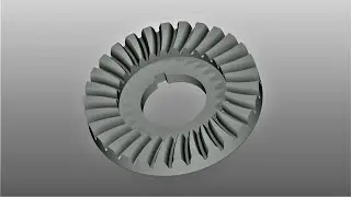 How to make helical gear on AutoCAD | Design a helical gear on AutoCAD