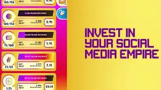 🥇 Idle Influencer Game 2020: Tycoon Money Clicker