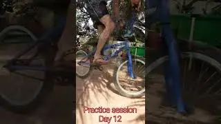 BMX practice | Small improvements | Getting my confidence back | #ajscyclingvlog #cycle #bmx