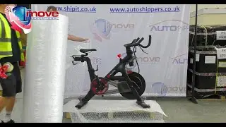 Packing & Crating a Peloton Exercise Bike | International Removals | 1st Move