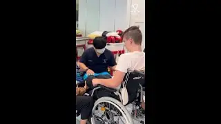 Dominik, T5-T6 SCI patient