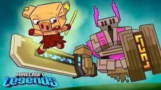 MINECRAFT LEGENDS Full Game BREAKDOWN! (Cartoon Animation)