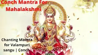 Mahalakshmi Conch mantra | Valampuri Sangu Mantra | Conch Mantra Chanting for Mahalakshmi Blessing