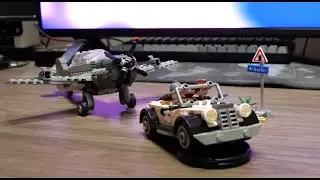 LEGO Indiana Jones and the Last Crusade Fighter Plane Chase Set Animation