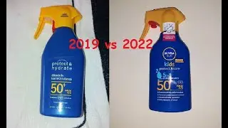 Nivea and the new solar spray
