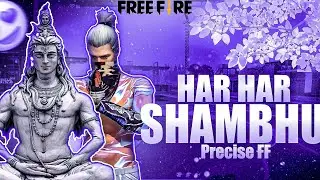 Har Har Shambhu Shiv Mahadeva🙏❤️‍🔥✨|| Free fire Montage|Har Har Shambhu free fire|Har Har Shambhu ff