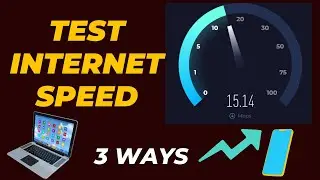 How To Test Internet Speed On PC | Test Internet Speed On Your Phone |