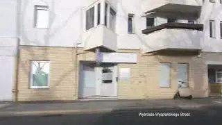 Wielki Wrocław,ulice Wrocławia okiem kamery samochodowej