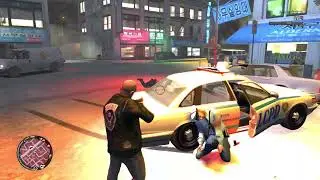 GTAIV Combat Shotgun VS cop's