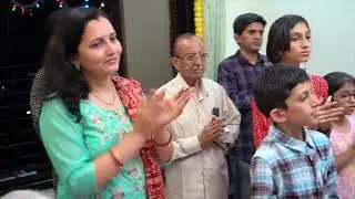 મારા સાસરે ગણપતી બાપા ની પુજા કરી બધાયે