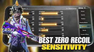 New Update 4.0⚡Best Sensitivity Code + Control Settings Pubg Mobile/Bgmi Sensitivity 2025