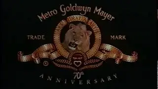 MGM/UA Home Video / Metro-Goldwyn-Mayer [70 Years] logos (1993/May 6, 1994)