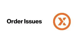 Order Issues