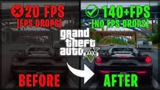 All in One Solution for FPS Drop im GTA V Play Everytime in High Graphics without FPS Drop