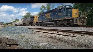 CSX Q507-13 At Troy, Ohio -- 8/13/2020 (SD40-2 8065) 4K