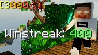 ROAD To 1000 Bedwars Winstreak... (400)
