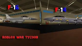 F-16 vs F-14 in ROBLOX War Tycoon