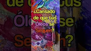 Cómo evitar que tus Óleos se sequen 🎨 #arte #pinturaoleo #shortvideo #art #arteypintura #oleossecos