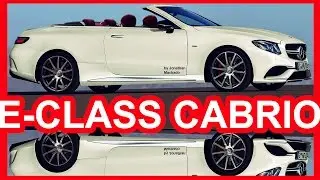 PHOTOSHOP New 2018 Mercedes-AMG E 63 Cabriolet @ New E-Class Cabriolet 
