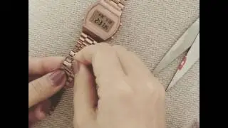 HOW TO ADJUST STRAP - CASIO VINTAGE  B640