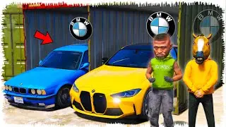 БМВ КОНТЕЙНЕРІН АШТЫҚ мощ БМВлар (GTA V) жони джони