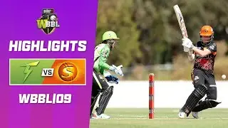 Sydney Thunder v Perth Scorchers | WBBL|09