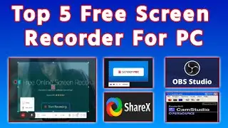 Top 5 Free PC Screen Recording Software For Windows , Mac & Linux - no watermarks or time limits
