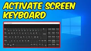 How to Enable On Screen Keyboard in Windows 10 | Activate Screen Keyboard Quick & Easy