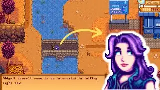Does Abigail really like you? | Stardew Valley