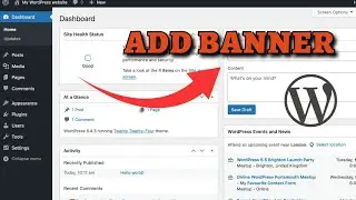 How to Add Banner in WordPress 2025?